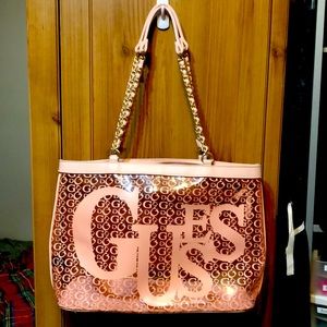 Clear Guess purse